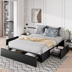 Queen Size Platform Bed Frame