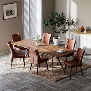 Faux Leather Upholstered Dining Chair