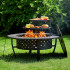 42 Inch Outdoor Fire Pit with 2 Grill 42 Inch Outdoor Fire Pit with 2 Grill