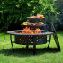42 Inch Outdoor Fire Pit with 2 Grill 42 Inch Outdoor Fire Pit with 2 Grill