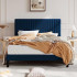 Full Size Upholstered Platform Bed Frame Full Size Upholstered Platform Bed Frame