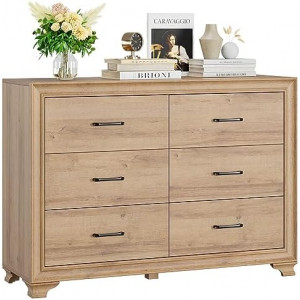6 Drawer Double Dresser