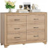 6 Drawer Double Dresser 6 Drawer Double Dresser